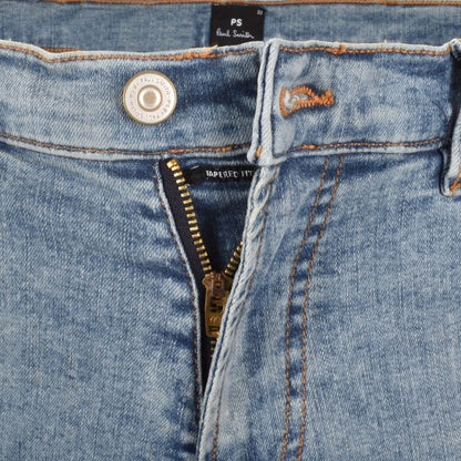 PAUL SMITH PS TAPERED FIT JEANS LIGHT WASH BLUE 38W 32L (38R) RRP £145