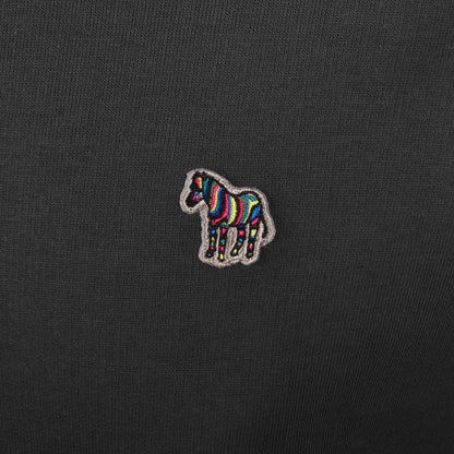 PAUL SMITH PS ZEBRA LOGO CREW NECK SWEATSHIRT DARK GREY (76A) RRP £125 NEW