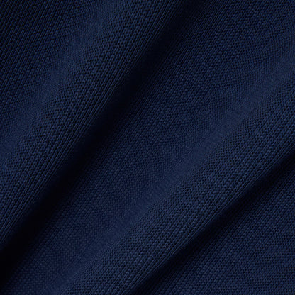 LACOSTE QUARTER ZIP INTERLOCK COTTON SWEATSHIRT NAVY (5) LARGE RRP £120 BNWT