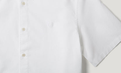 BELSTAFF STREET SHORT SLEEVE COTTON SHIRT WHITE RRP £120 BNWT