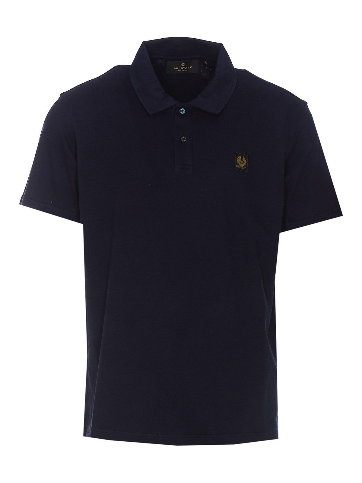 BELSTAFF MONITOR MICRO PIQUE COTTON POLO SHIRT IN DARK INK NAVY M RRP £110 BNWT