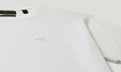 BELSTAFF STEEL MERCERISED COTTON T-SHIRT WHITE RRP £70 BNWT