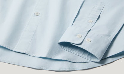 BELSTAFF STREET LONG SLEEVE COTTON SHIRT SKY BLUE 3XL RRP £130 BNWT