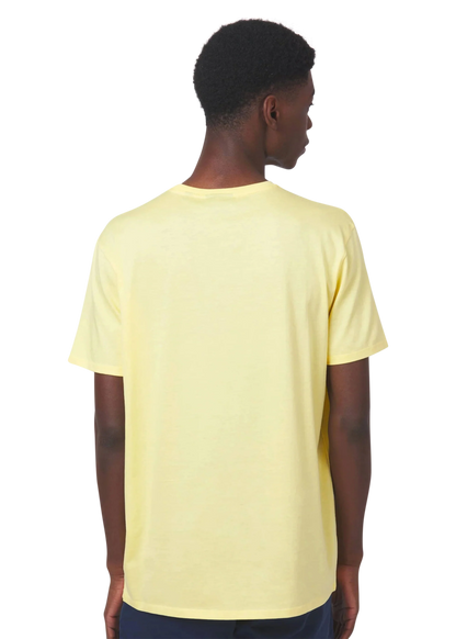 SANDBANKS BADGE LOGO COTTON T-SHIRT LIGHT YELLOW 4XL RRP £85 BNWT