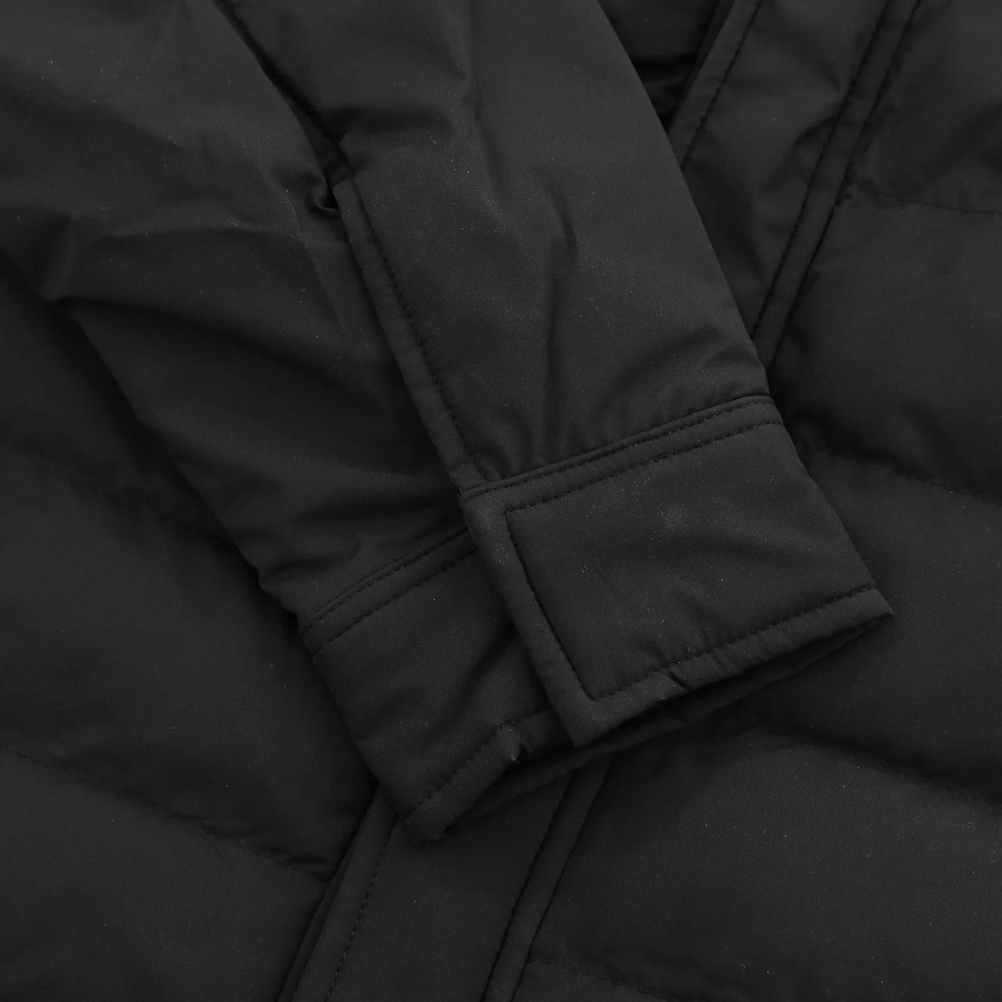 SANDBANKS ECHELON PUFFA SHIRT JACKET RECYCLED POLYESTER BLACK M RRP £395 BNWT