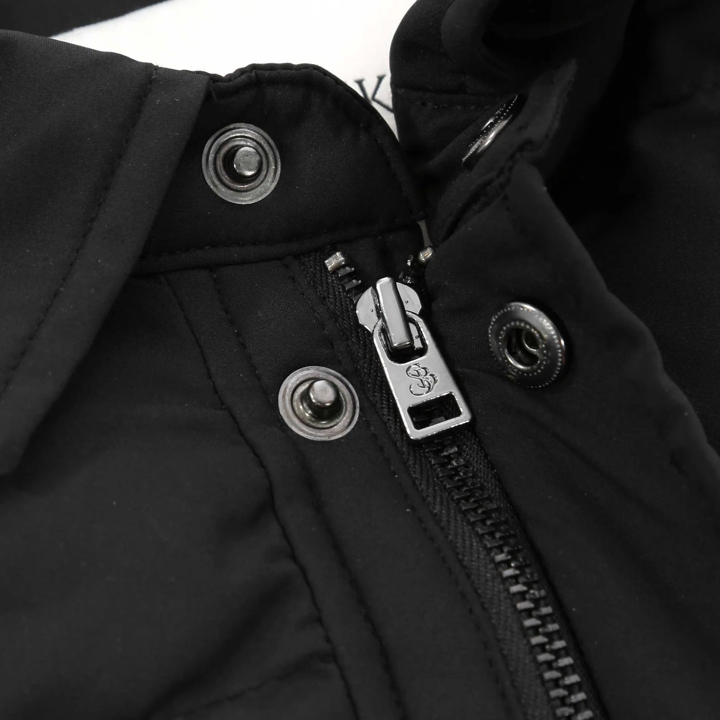 SANDBANKS ECHELON PUFFA SHIRT JACKET RECYCLED POLYESTER BLACK M RRP £395 BNWT