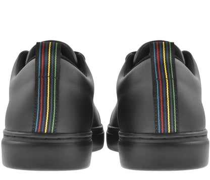 PAUL SMITH PS LEE LEATHER LOW TOP TRAINERS BLACK UK 10 RRP £195 BNIB