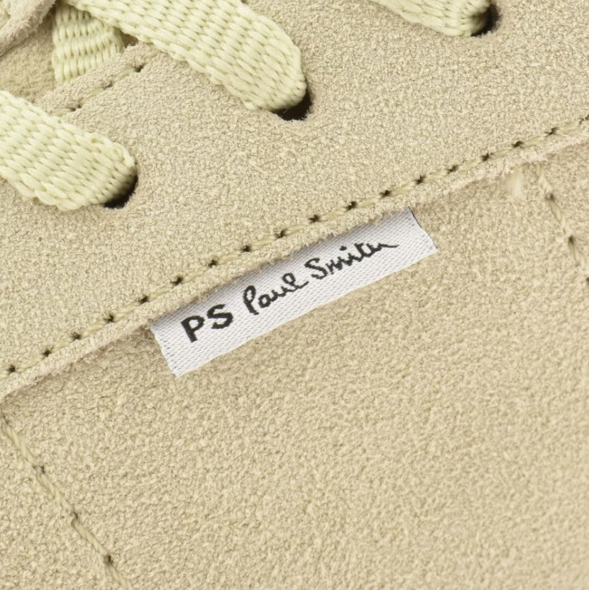 PAUL SMITH PS DILLON CREAM SUEDE LEATHER TRAINERS UK 10 RRP £150 BNIB