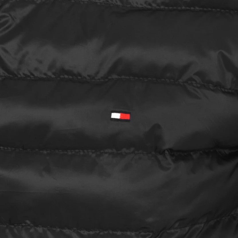 TOMMY HILFIGER CORE PACKABLE PUFFA BOMBER JACKET BLACK 3XL RRP £199 BNWT