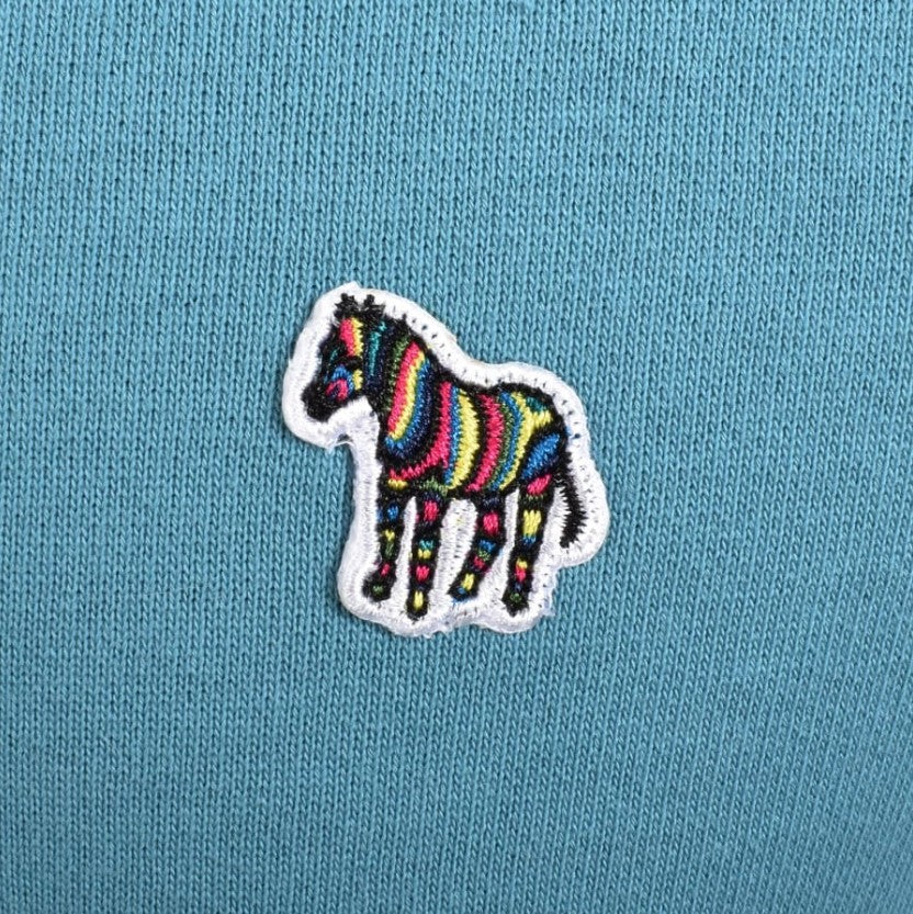 PAUL SMITH PS ZEBRA LOGO HOODED SWEATSHIRT HOODIE BLUE 3XL RRP £160 BNWT