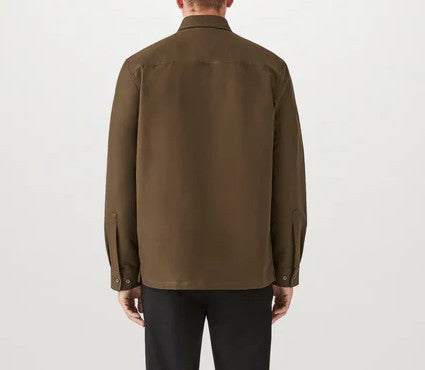 BELSTAFF MAKER HEAVY COTTON OVERSHIRT CLAY BROWN XL RRP £275 BNWT