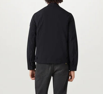 BELSTAFF WALKHAM ALPHA NYLON BIKER JACKET BLACK UK44 2XL RRP £275 BNWT