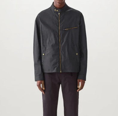 BELSTAFF WALKHAM WAX COTTON BIKER JACKET DARK NAVY UK48 4XL RRP £375 BNWT