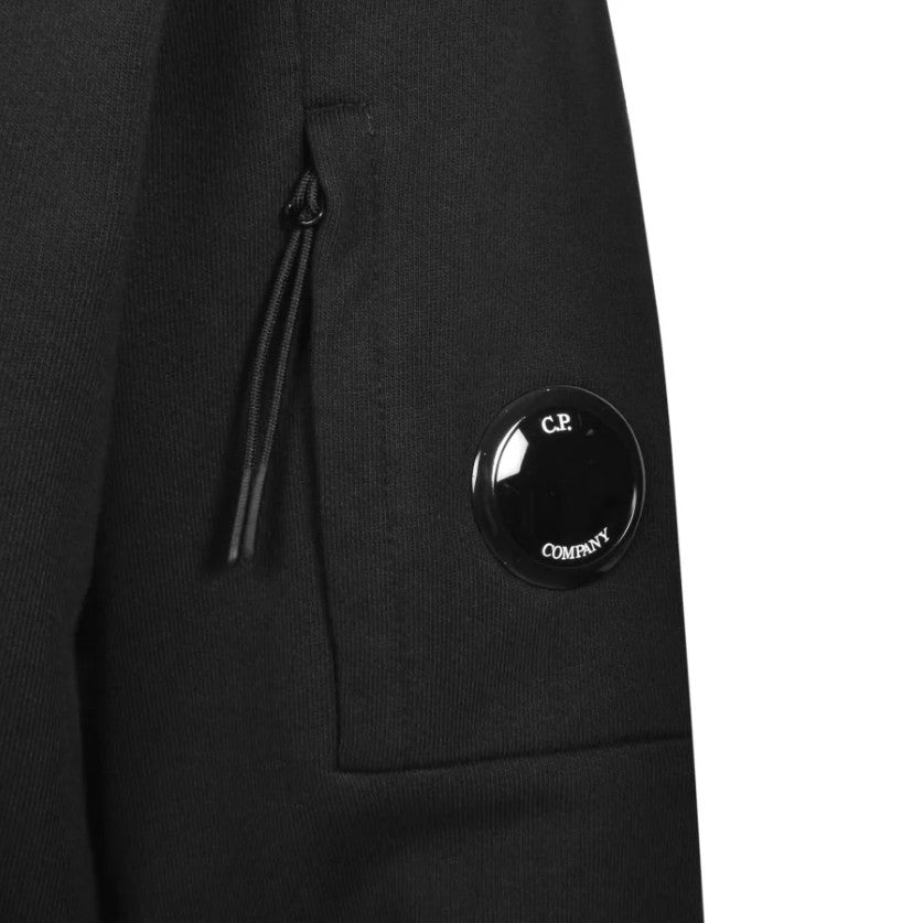 CP COMPANY DIAGONAL LENS COTTON FLEECE SWEATSHIRT BLACK 3XL RRP £210 BNWT