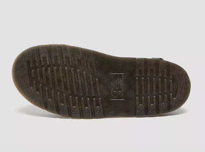 DR. MARTENS JORGE 2 BRANDO LEATHER SLINGBACK MULES BLACK UK 10 RRP £120 BNIB