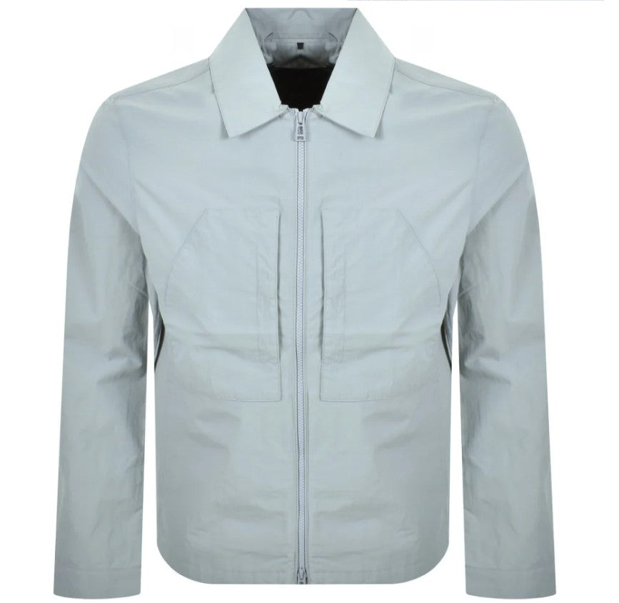 BELSTAFF COVER NYLON SHELL OVERSHIRT QUARRY BLUE RRP £250 BNWT