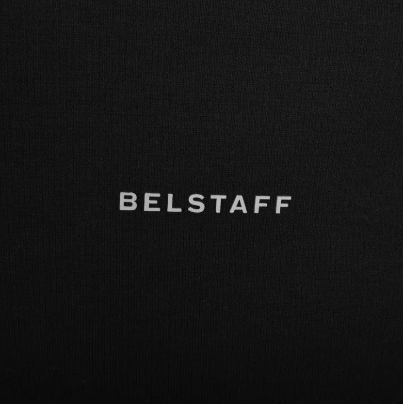 BELSTAFF ALLOY CREW NECK SWEATSHIRT BLACK RRP £155 BNWT