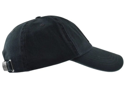 PARAJUMPERS LOGO PATCH COTTON BASEBALL CAP PENCIL BLUE RRP £55 BNWT