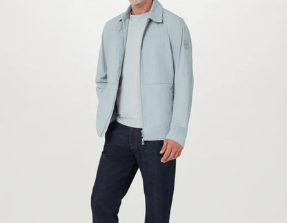 BELSTAFF COVER NYLON SHELL OVERSHIRT QUARRY BLUE RRP £250 BNWT