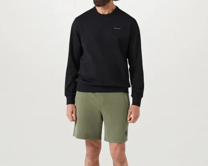 BELSTAFF ALLOY CREW NECK SWEATSHIRT BLACK RRP £155 BNWT