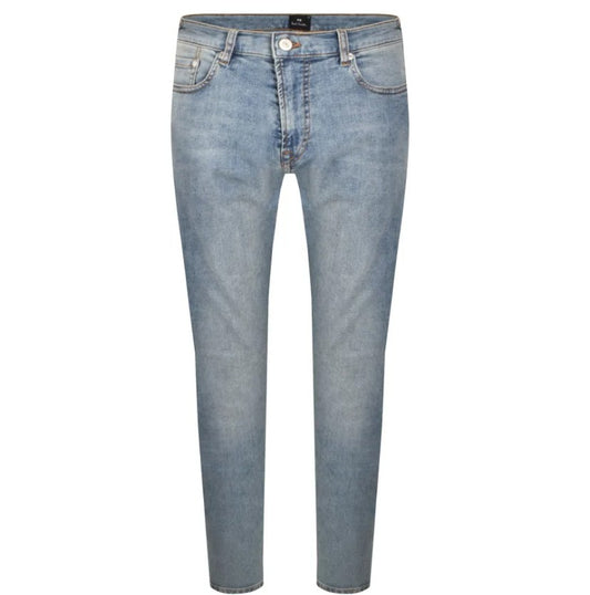 PAUL SMITH PS TAPERED FIT JEANS LIGHT WASH BLUE 38W 32L (38R) RRP £145