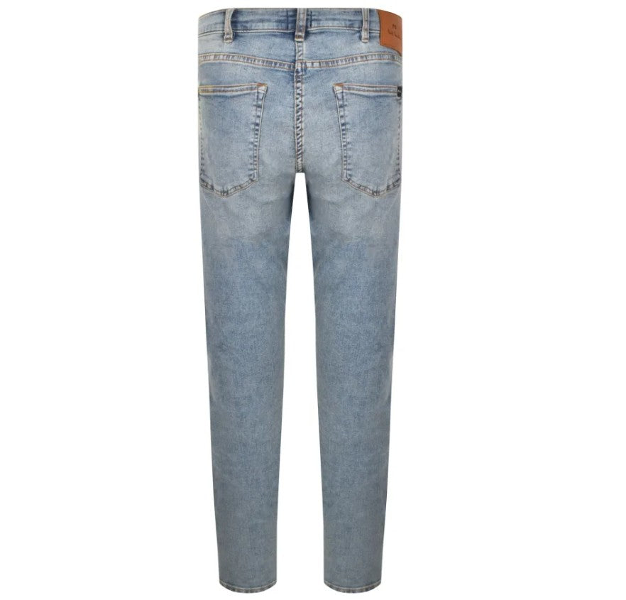 PAUL SMITH PS TAPERED FIT JEANS LIGHT WASH BLUE 38W 32L (38R) RRP £145
