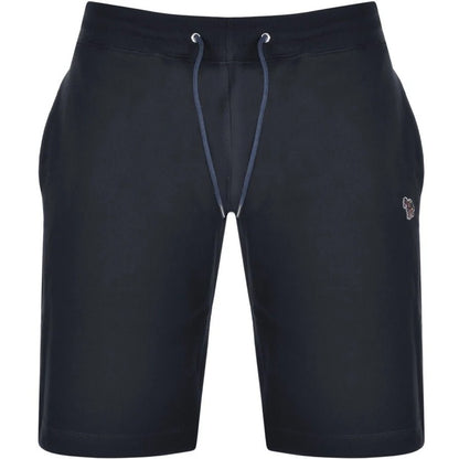 PAUL SMITH PS ZEBRA LOGO COTTON FLEECE SWEATSHORTSNAVY BLUE 2XL RRP £110