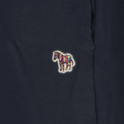 PAUL SMITH PS ZEBRA LOGO COTTON FLEECE SWEATSHORTSNAVY BLUE 2XL RRP £110