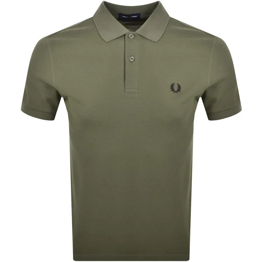 FRED PERRY PIQUE COTTON POLO SHIRT LAUREL WREATH GREEN GREEN XL RRP £80 BNWT
