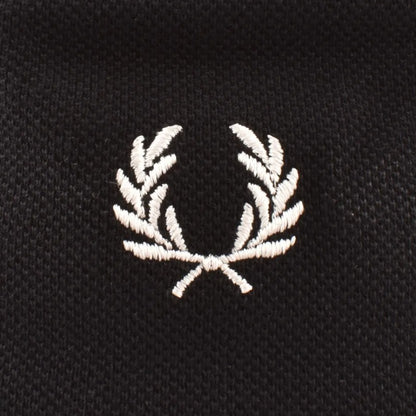FRED PERRY LAUREL WREATH LOGO PIQUE COTTON BUCKET HAT BLACK ONE SIZE RRP £55 NEW