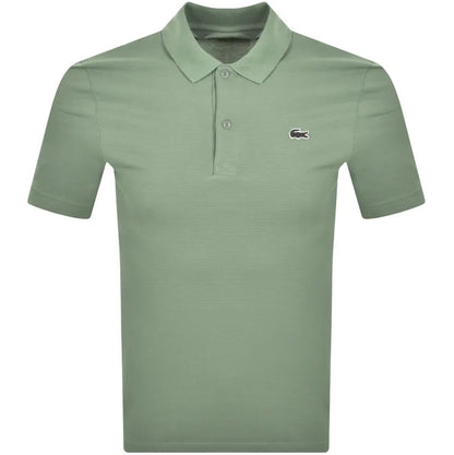 LACOSTE CLASSIC PIQUE COTTON POLO SHIRT THYME GREEN (7) 2XL RRP £95 BNWT