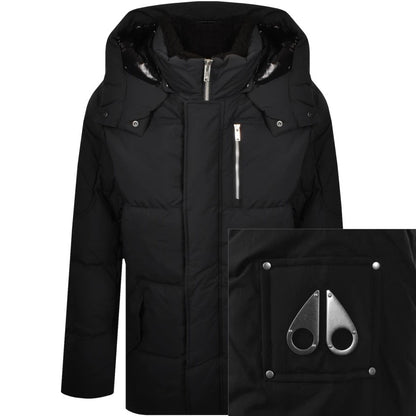 MOOSE KNUCKLES EVEREST 3Q HOODED PUFFA JACKET COAT BLACK 2XL RRP £795 BNWT