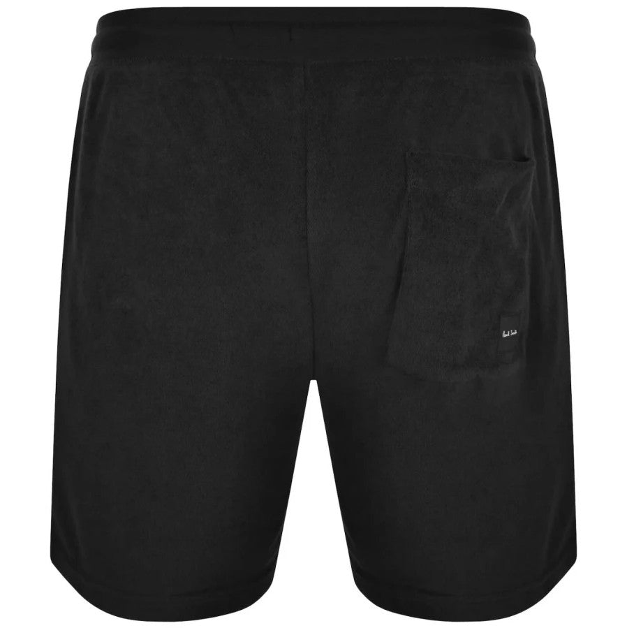 PAUL SMITH PS TERRY TOWELLING STRIPE SWEATSHORTS BLACK XL RRP £85