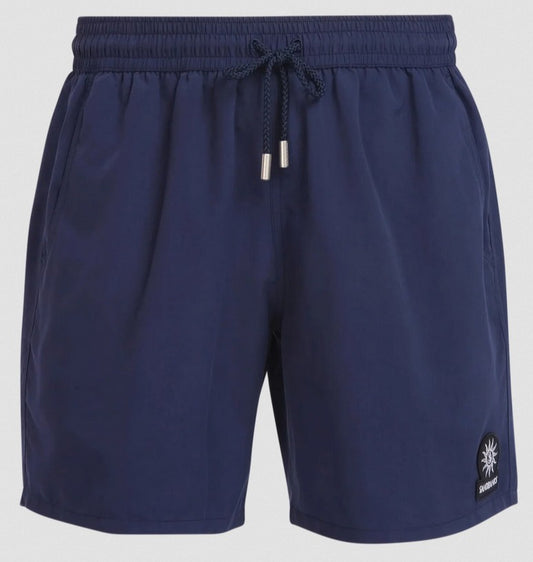 SANDBANKS BADGE LOGO SWIM SHORTS NAVY BLUE XL RRP £125 BNWT