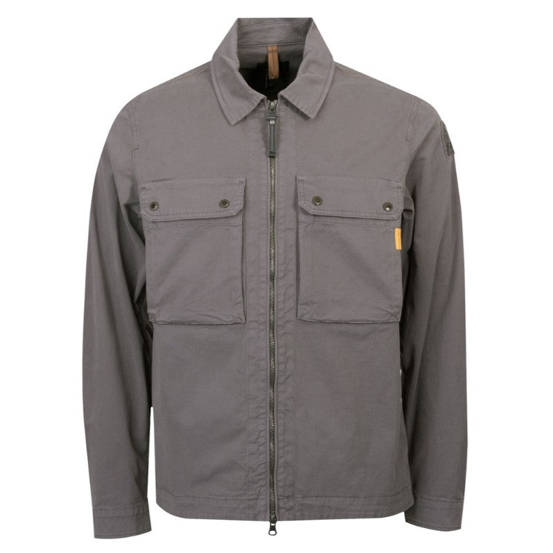 PARAJUMPERS TEL OVERSHIRT SHACKET JACKET PEWTER GREY 3XL RRP £270 BNWT