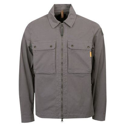 PARAJUMPERS TEL OVERSHIRT SHACKET JACKET PEWTER GREY 3XL RRP £270 BNWT