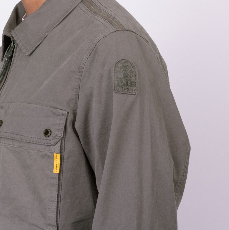 PARAJUMPERS TEL OVERSHIRT SHACKET JACKET PEWTER GREY 3XL RRP £270 BNWT