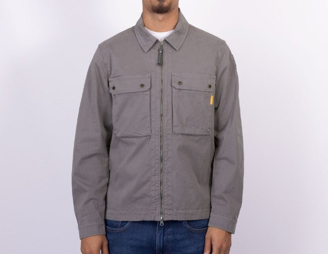 PARAJUMPERS TEL OVERSHIRT SHACKET JACKET PEWTER GREY 3XL RRP £270 BNWT