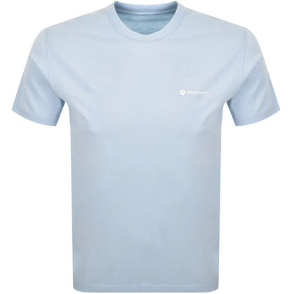 BELSTAFF 3 PACK COTTON SQUAD T-SHIRTS DARK INK/MARINE BLUE/SKY BLUE NEW