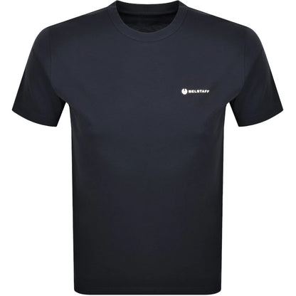 BELSTAFF 3 PACK COTTON SQUAD T-SHIRTS DARK INK/MARINE BLUE/SKY BLUE NEW