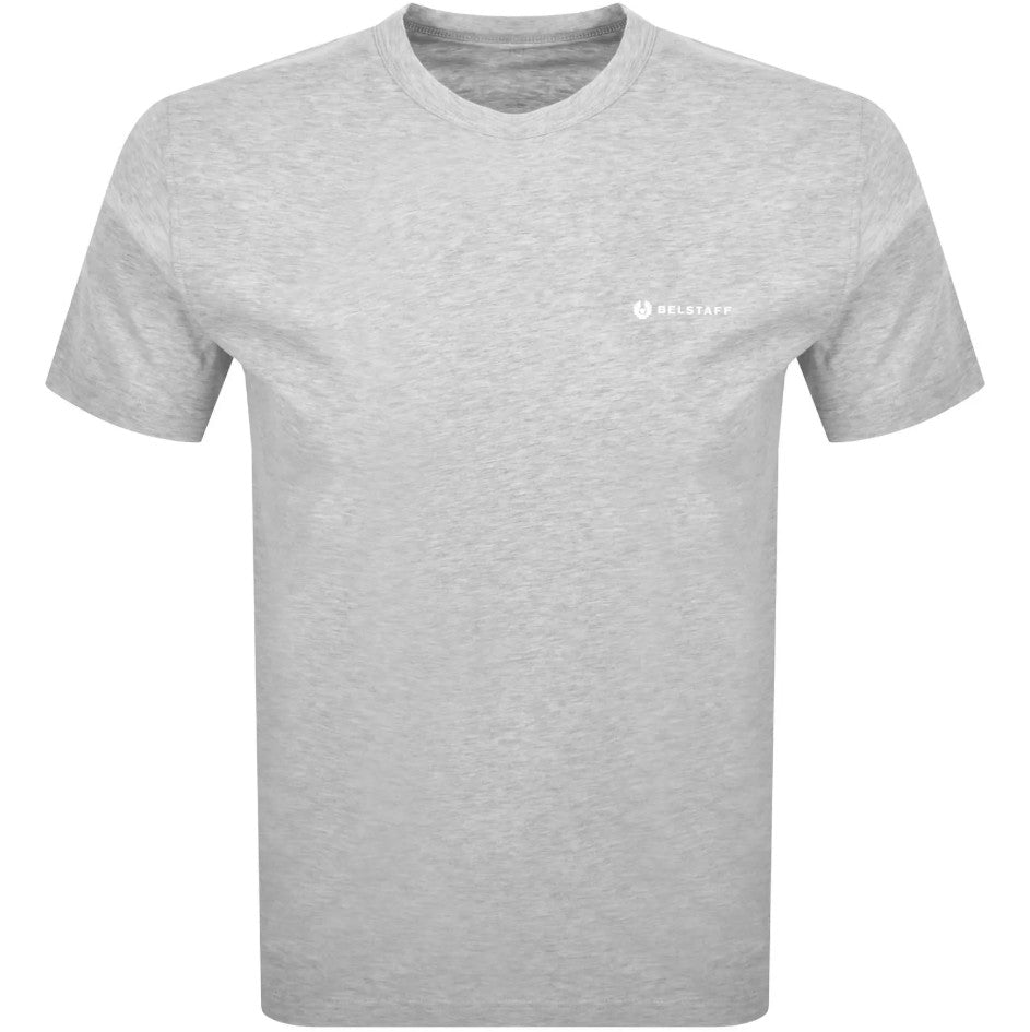 BELSTAFF 3 PACK COTTON SQUAD T-SHIRTS WHITE/FATIGUE GREEN/OLD SILVER HEATHER NEW