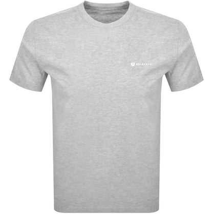BELSTAFF 3 PACK COTTON SQUAD T-SHIRTS WHITE/FATIGUE GREEN/OLD SILVER HEATHER NEW