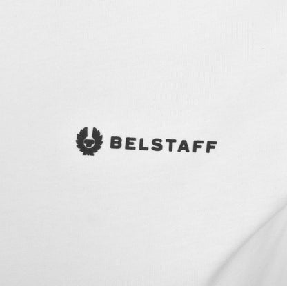 BELSTAFF 3 PACK COTTON SQUAD T-SHIRTS WHITE/FATIGUE GREEN/OLD SILVER HEATHER NEW