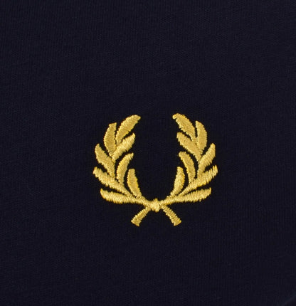FRED PERRY TWIN TIPPED T-SHIRT NAVY/ECRU/HONEYCOMB 2XL RRP £50 BNWT