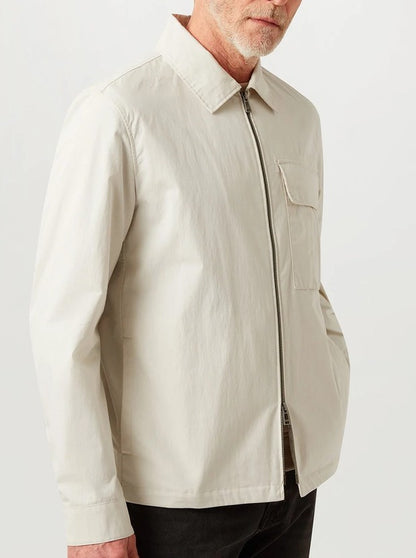 BELSTAFF CARGO TECHNICAL COTTON BLEND OVERSHIRT SILVER BIRCH RRP £195 BNWT