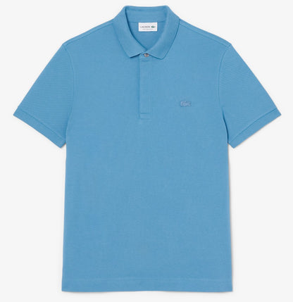 LACOSTE PIQUE COTTON POLO SHIRT TONAL CROC LOGO BLUE (8) 3XL RRP £95 BNWT