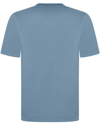 CP COMPANY BOX LOGO COTTON T-SHIRT BLUE MEDIUM RRP £100 BNWT