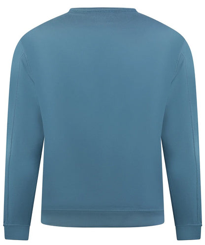 C.P. COMPANY LENS LIGHTWEIGHT COTTON FLEECE SWEATSHIRT BLUE RRP £200 BNWT