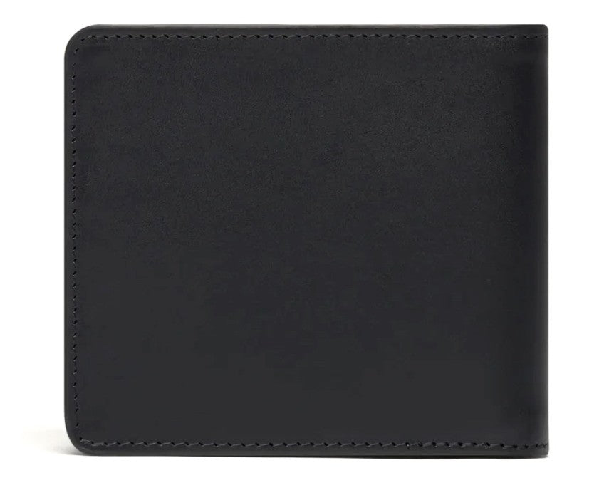 BELSTAFF HANCHURCH ITALIAN LEATHER BIFOLD WALLET BLACK RRP £85 NEW