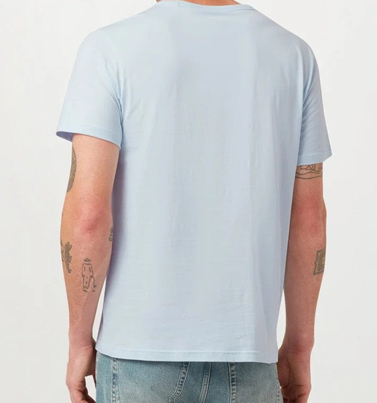 BELSTAFF SURFACE COTTON T-SHIRT SKY BLUE 3XL RRP £65 BNWT